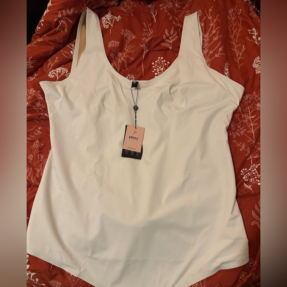 Women's White Shapewear Bodysuit